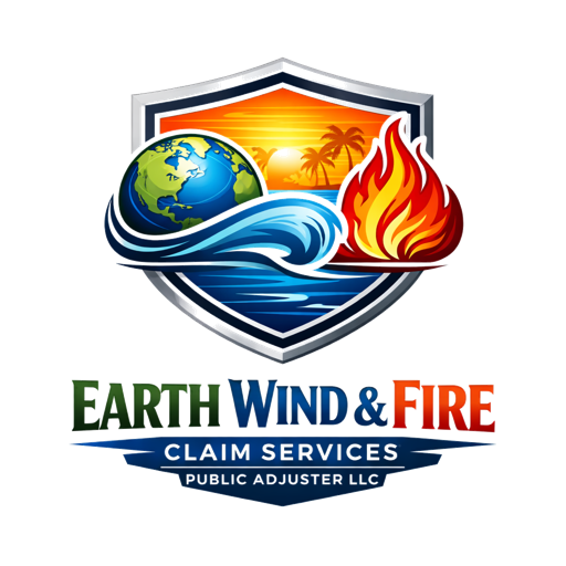 Earth Wind & Fire Claim Services Logo